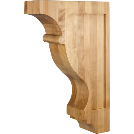 Hardware Resources 3-1/2" Wx10"Dx16"H Cherry Contour Corbel CORW-3CH